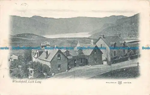 R675155 Whistlefield. Loch lang. W.R. und S. Zuverlässige Serie. 1903