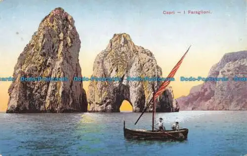 R675159 Capri. I Faraglioni. Trampetti und Migliaccio