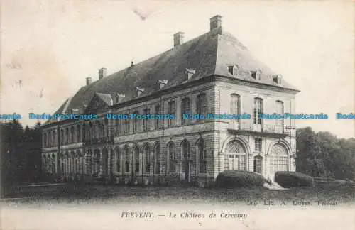 R677108 Frevent. Le Chateau de Cercamp. A. Doyen