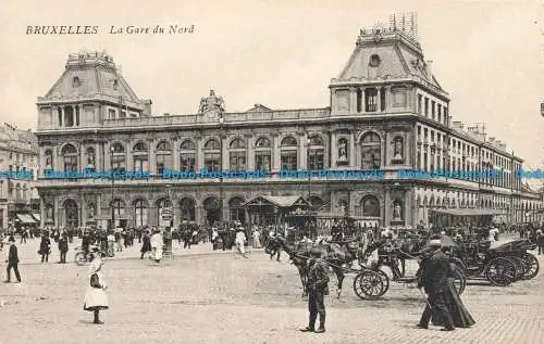 R677118 Bruxelles. La Gare du Nord