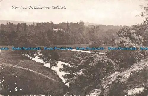 R675660 Guildford. Blick von St. Catherines. Timothy White