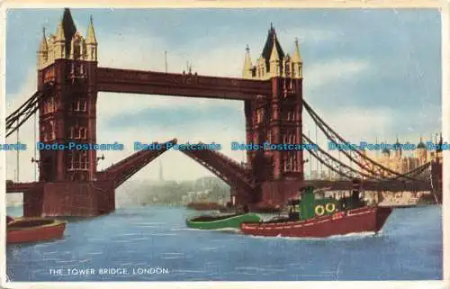 R677126 London. Die Tower Bridge. E. A. Westman. 1955