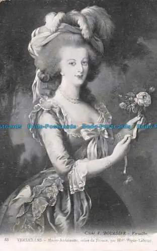 R676596 Versailles. Marie Antoinette. Reine de France Par Mme. Vigee Lebrun. A.