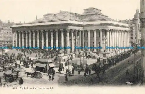 R677144 Paris. La Bourse. LL. 919. 1908