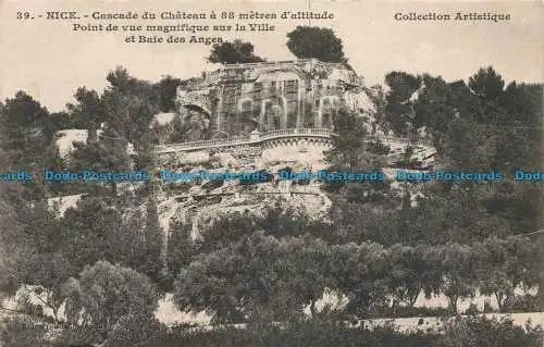 R677164 Schön. Cascade de Chateau eine Höhe von 88 Metern. Point de vue Magnifique