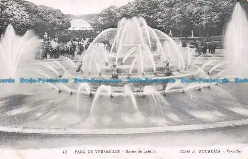 R675713 Parc de Versailles. Bassin de Latone. A. Bourdier