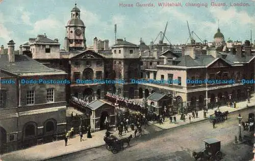 R676643 London. Horse Guards. Whitehall. Wechselwache. W. H. S. und S. Aldwych