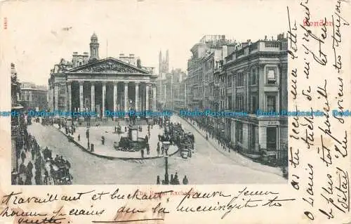 R676645 London. The Royal Exchange. 1910