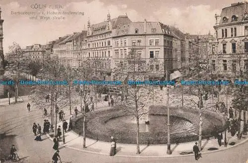 R677198 Coln a. Rh. Barbarossaplatz. Stauferring und Weyerstraße