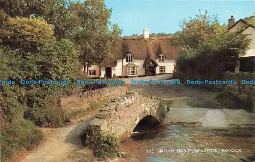 R675737 Exmoor. The Smithy Bridge. Winsford. J. Lachs