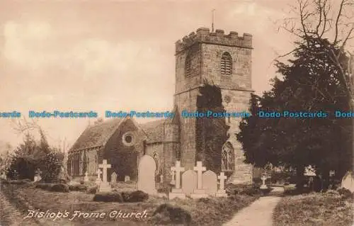 R677201 Bischof Frome Kirche. Postkarte