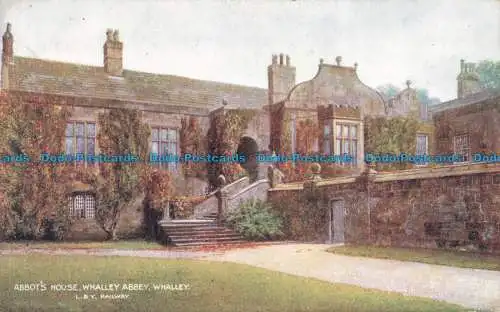 R678107 Whalley. Whalley Abbey. Abthaus. L. und Y. Eisenbahn. 1907