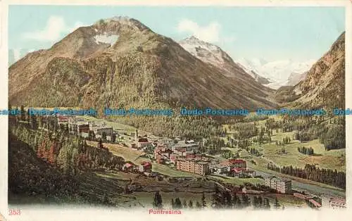 R677233 Pontresina. Postkarte