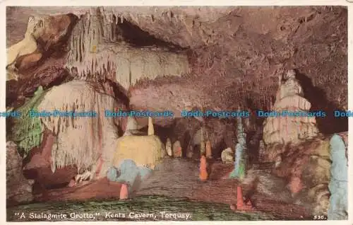 R675771 Torquay. Eine Stalagmitengrotte. Kents Cavern. Kine Snaps. RP