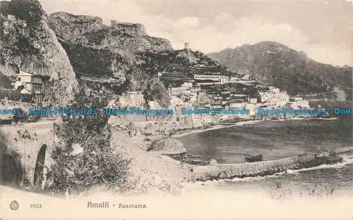 R67610 Amalfi. Panorama. Brunner