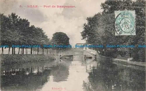 R678133 Lille. Pont du Ramponeau. G.L