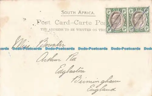 R677250 Kimberley. Rathaus. Postkarte. 1905