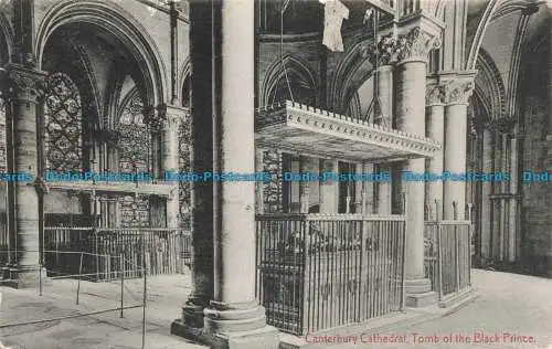 R677315 Kathedrale von Canterbury. Grabmal des Schwarzen Prinzen. H. J. Goulden. 1908