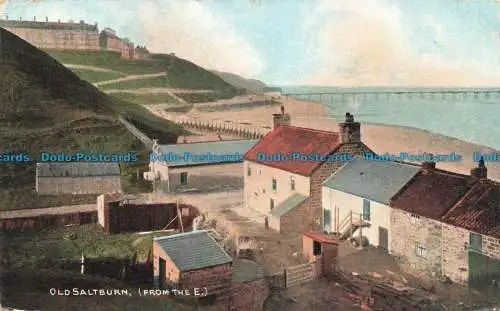 R675867 Old Saltburn. Von der E.W. Rapp. 1908