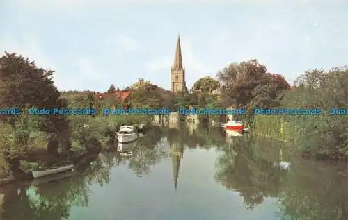 R677333 Abingdon. St. Helena Kirche. Postkarte