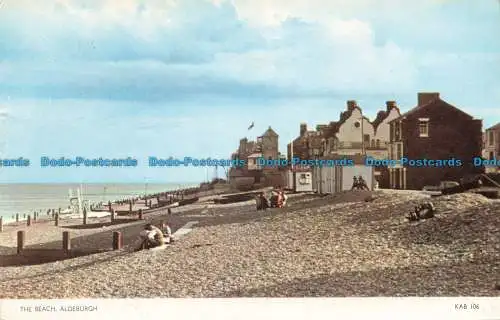 R677339 Aldeburgh. Der Strand. Jarrold. Cotman Farbe