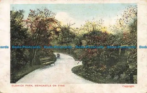 R677341 Newcastle on Tyne. Elswick Park. 1908