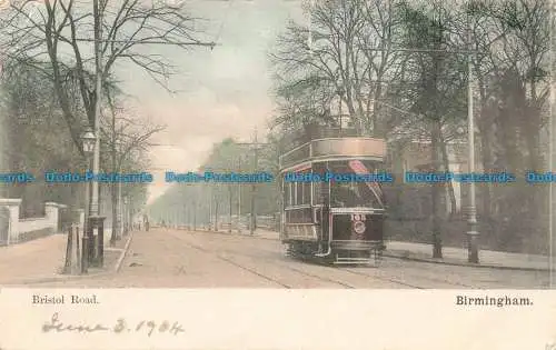 R678233 Birmingham. Bristol Road. 1904