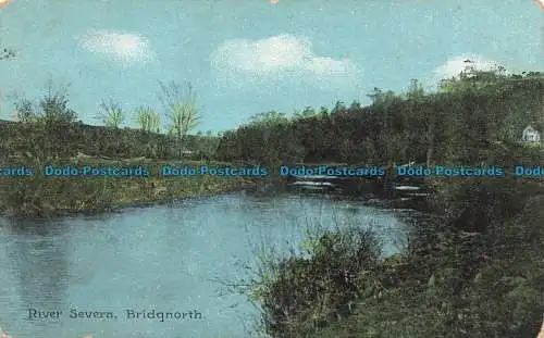 R678238 Bridgnorth. Fluss Severn. Shurey Publications. Serie Fine Art Post C