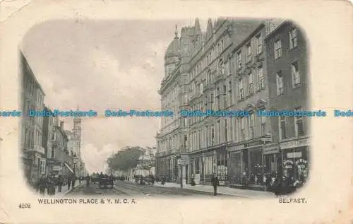 R678261 Belfast. Wellington Place und Y.M.C.A. 1906