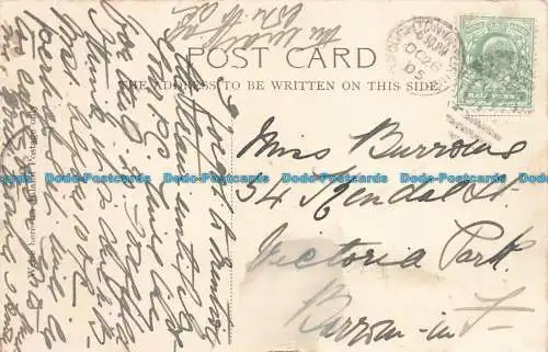 R677377 Duddon Hall. Postkarte. 1905