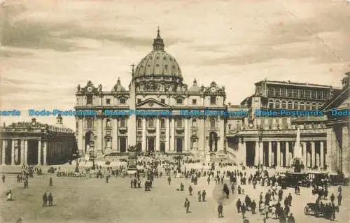 R677402 Roma. Basilica di S. Pietro. G.M.R