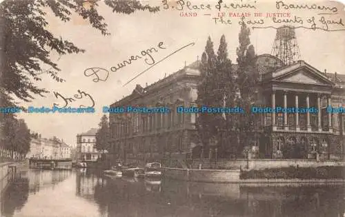 R677408 Gand. Le Palais de Justice