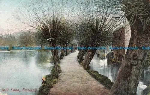 R676897 Dorking. Mühlenteich. F. Hartmann. 1910