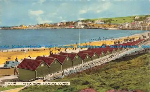 R677437 Dorset. Swanage. The Sea Front. Donner und Clayden. Sunray Serie