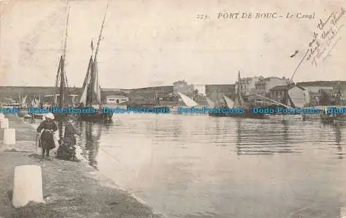 R677442 Port de Bouc. Le Canal. 1910