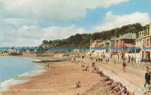 R678341 Lyme Regis. Strand- und Marineparade. J. Salmon. Kamerafarbe