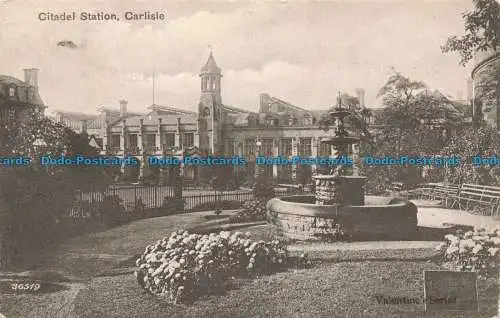 R675986 Carlisle. Citadel Station. Serie Valentine. 1905