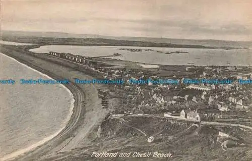 R678358 Portland und Chesil Beach. Postkarte