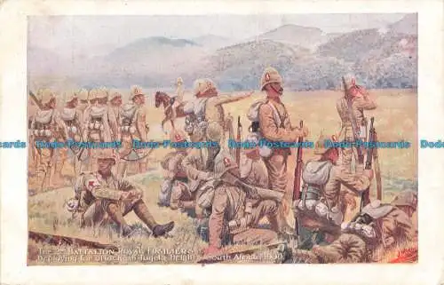 R677465 The 2nd Battalion Royal Fusiliers. Einsatz für Angriff auf Tugela-Höhe