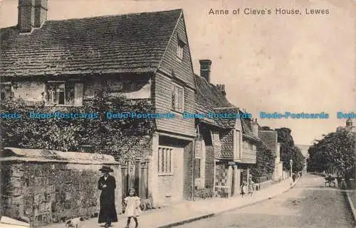 R676955 Lewes. Anne von Kleve Haus. Serie Brighton Palace. 39. Ansicht Nr. 293