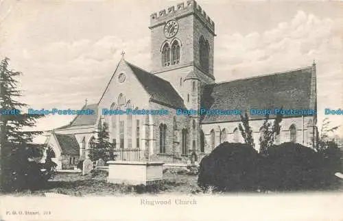 R676964 Ringwood Church. F. G. O. Stuart. 1962