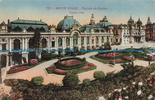 R678407 Monte Carlo. Casino Front. Giletta