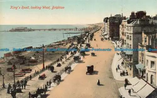 R677014 Brighton. King Road. Blick nach Westen. Serie Brighton Palace. Nr. 102