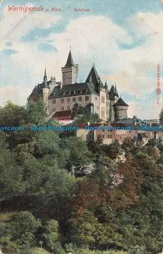 R676067 Wernigerode. a. Harz. Schloss. Louis Glaser