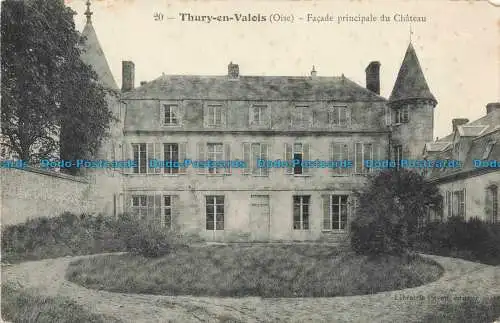 R677015 Thury en Valois. Fassade Principale du Chateau