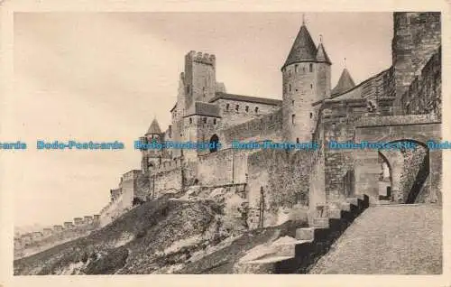 R677016 Cite de Carcassonne. La Porte d Aude. Serv. Gewerbedenkmäler Histori