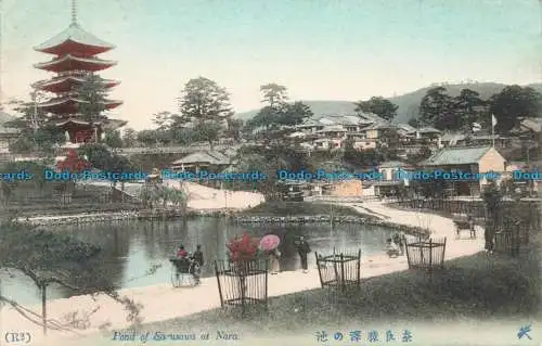 R677540 Teich von Sarusawa bei Nara. Tonboya