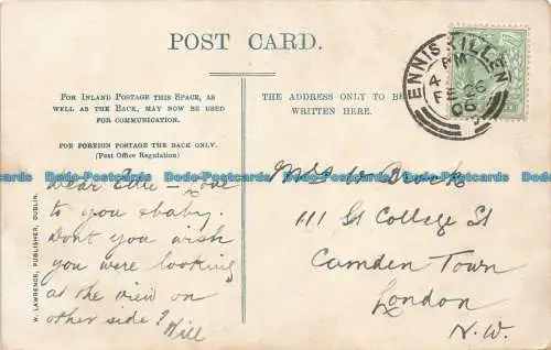 R677546 Co. Fermanagh. Enniskillen. Townhall Street. W. Lawrence. 1906