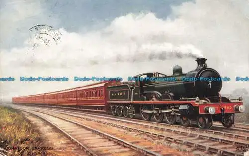 R678439 Corridor Express Glasgow und South Western Railway. G. und S.W.R. Tuck