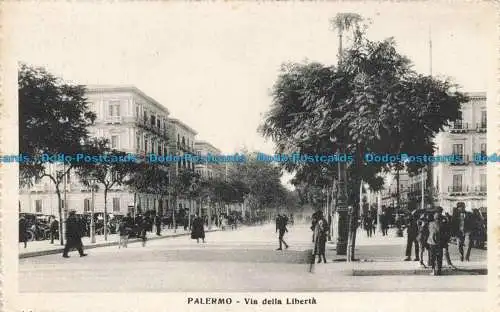 R677031 Palermo. Via della Liberta. G. B. P